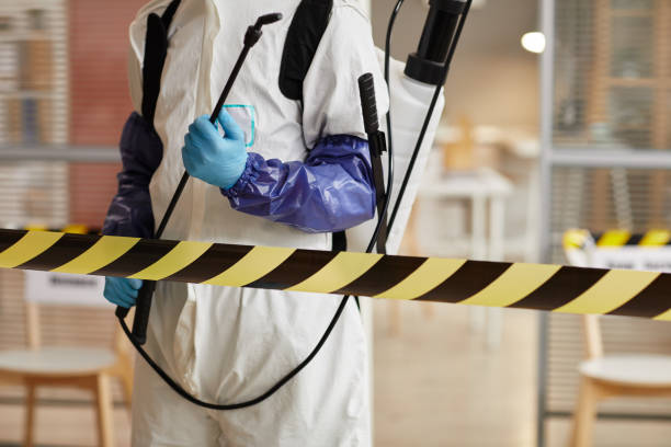 Professional Biohazard Cleanup technician working in Reno, OH
